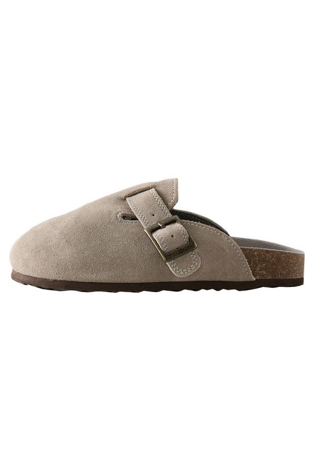 Next Clogs aus Veloursleder mit Korkfußbett Clog – Bild 2 von 5