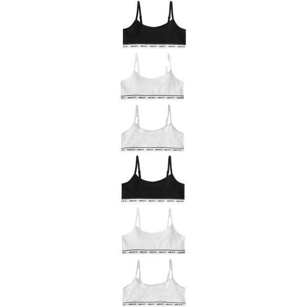 Next Crop-Top Kurze-Trägertops, 7er-Pack (7-tlg)