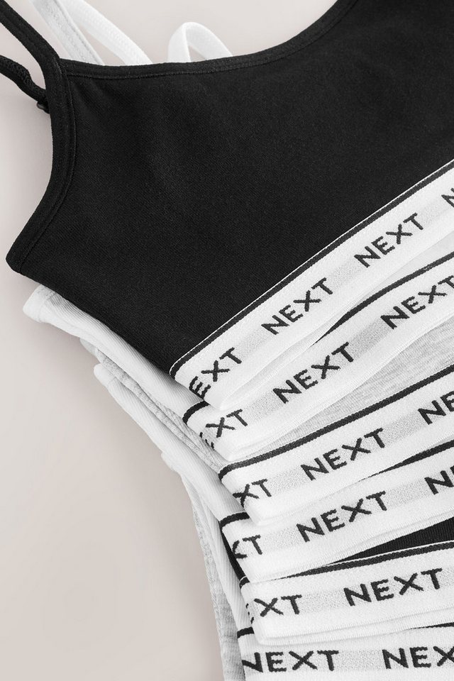 Next Crop-Top Kurze-Trägertops, 7er-Pack (7-tlg) – Bild 4 von 5