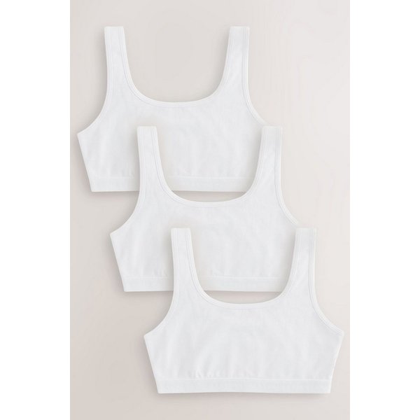 Next Crop-Top Kurztops, 3er-Pack (3-tlg)