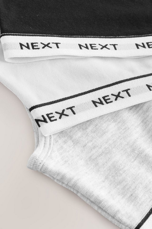 Next Crop-Top Kurztops, 3er-Pack (3-tlg) – Bild 3 von 5
