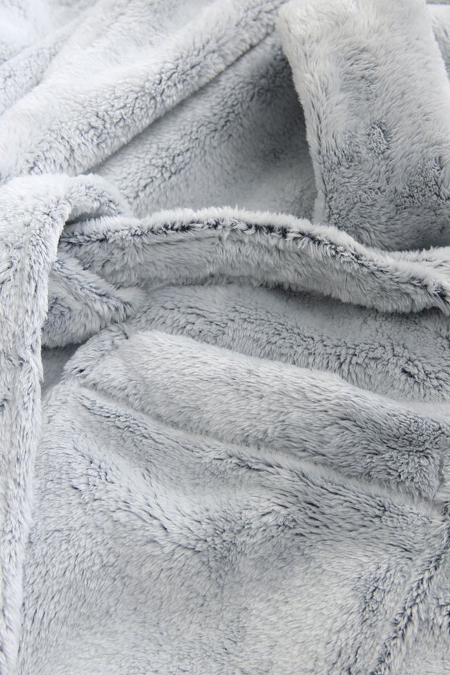Next Damenbademantel Morgenmantel, Schnee, Polyester (recycelt), Polyester – Bild 2 von 3