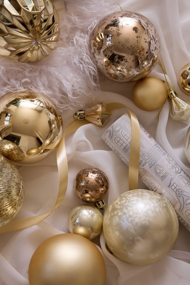 Next Dekokugel 50er-Pack Bruchsichere Weihnachtskugeln – Bild 2 von 5