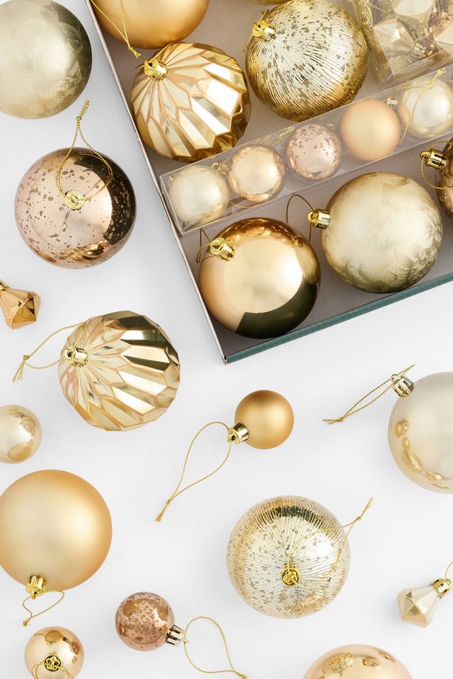 Next Dekokugel 50er-Pack Bruchsichere Weihnachtskugeln – Bild 3 von 5