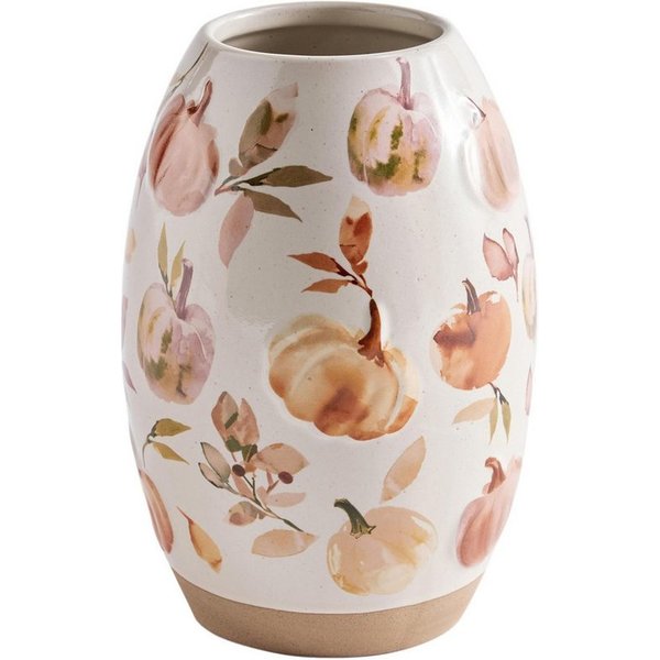 Next Dekovase Keramikvase, herbstlicher Kürbis