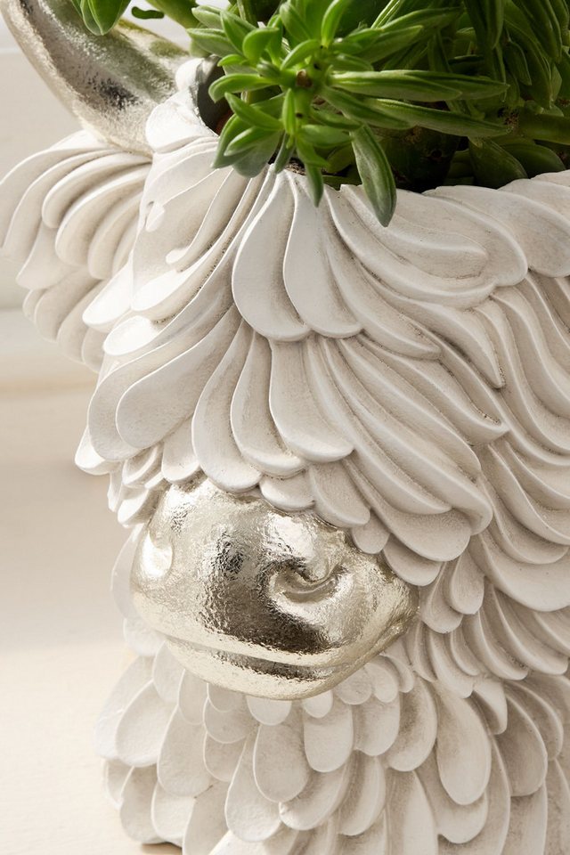 Next Dekovase Vase in Kopfform, Hochlandrind Hamish – Bild 3 von 4