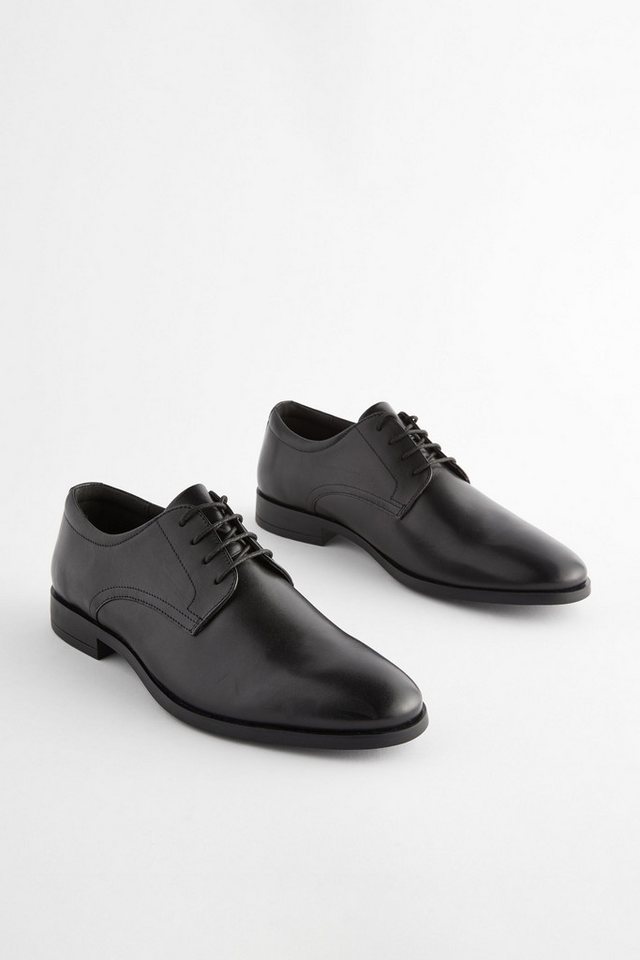 Next Derbyschuhe aus Leder, weite Passform Schnürschuh – Bild 2 von 5