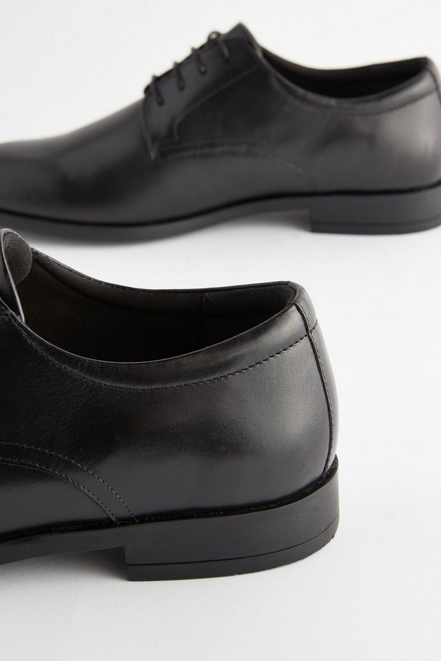Next Derbyschuhe aus Leder, weite Passform Schnürschuh – Bild 4 von 5