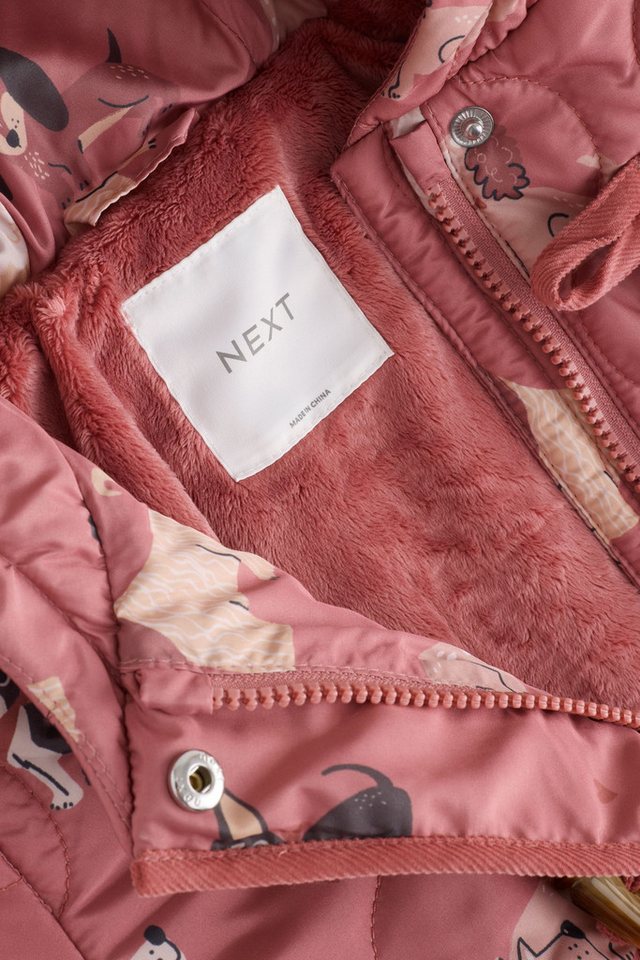 Next Dufflecoat Spritzwasserabweisender Dufflecoat mit Motiv (1-tlg) – Bild 3 von 5