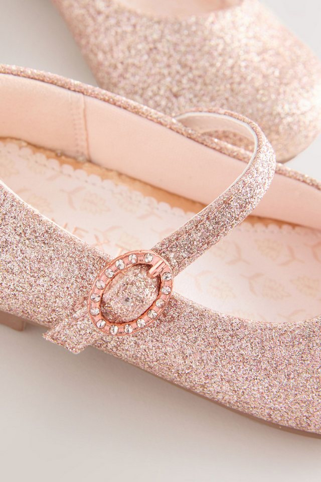 Next Elegante Mary-Jane-Pumps, Blumenmädchen, weit Mary-Jane-Schuhe – Bild 2 von 5