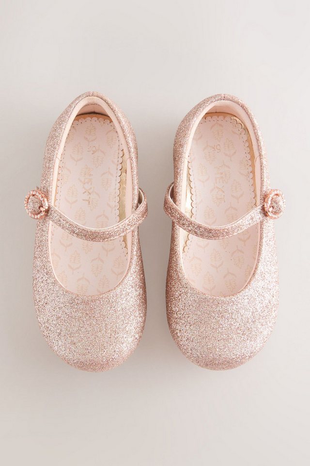 Next Elegante Mary-Jane-Pumps, Blumenmädchen, weit Mary-Jane-Schuhe – Bild 3 von 5