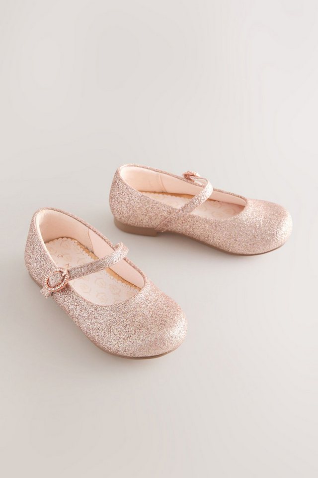 Next Elegante Mary-Jane-Pumps, Blumenmädchen, weit Mary-Jane-Schuhe – Bild 5 von 5