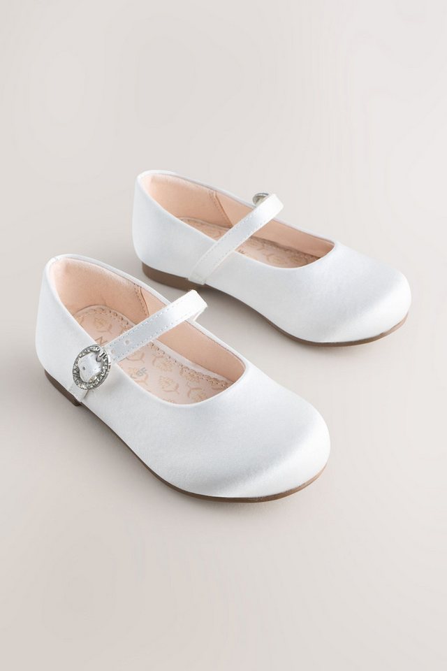 Next Elegante Mary-Jane-Pumps, Blumenmädchen, weit Mary-Jane-Schuhe – Bild 2 von 5