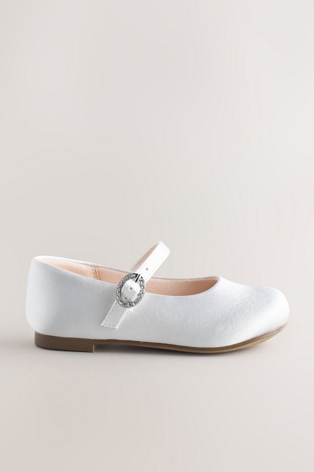 Next Elegante Mary-Jane-Pumps, Blumenmädchen, weit Mary-Jane-Schuhe – Bild 3 von 5