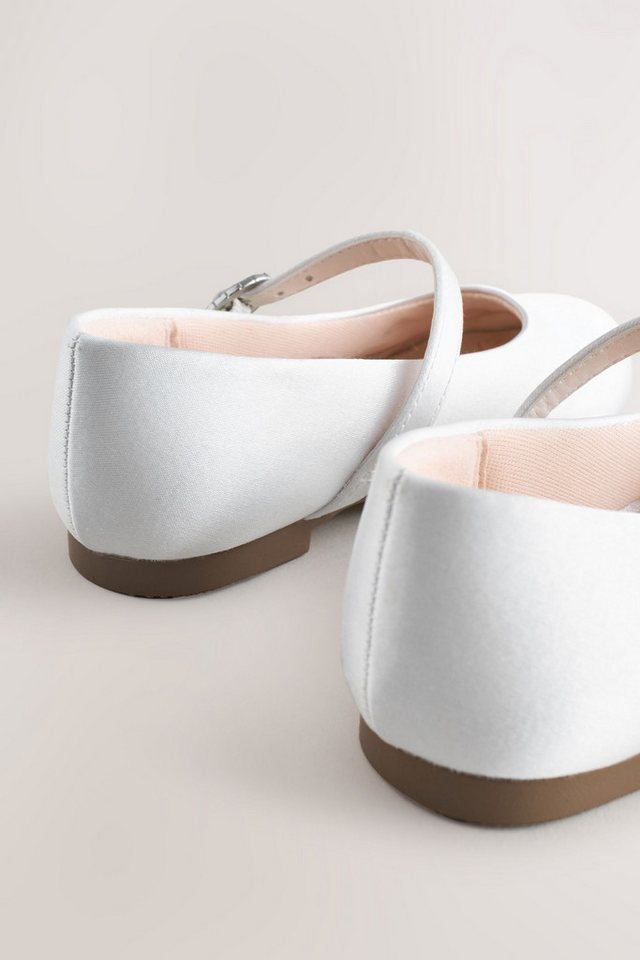 Next Elegante Mary-Jane-Pumps, Blumenmädchen, weit Mary-Jane-Schuhe – Bild 5 von 5