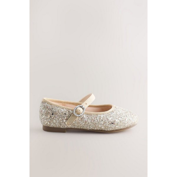 Next Elegante Mary-Jane-Pumps, Blumenmädchen, weit Mary-Jane-Schuhe