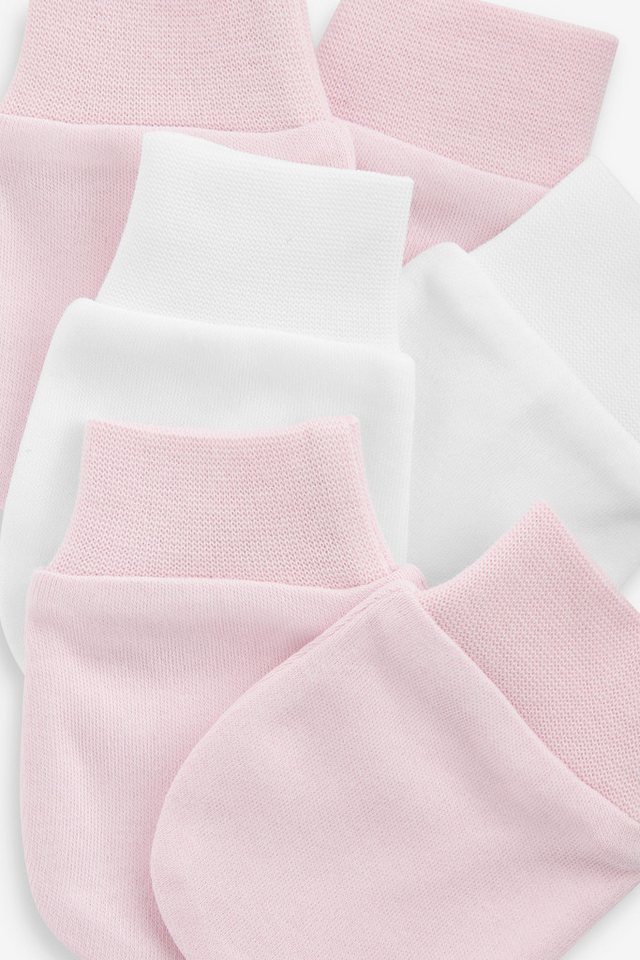 Next Fäustlinge Baby-Kratzfäustlinge, 3er Pack (3-St) – Bild 2 von 5