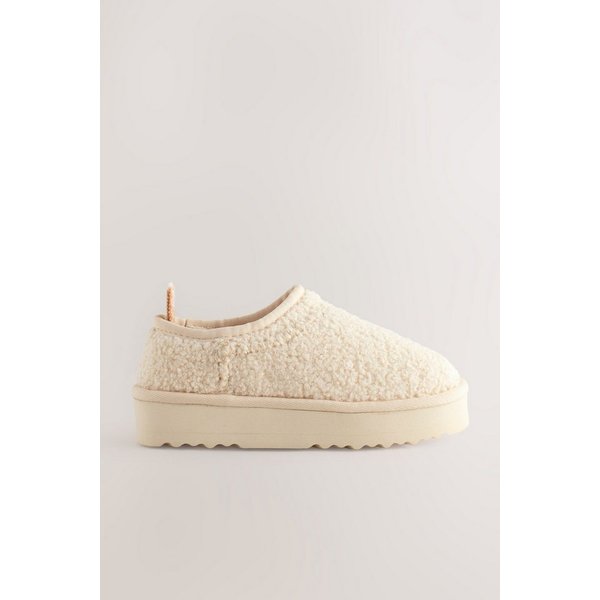 Next Flatform-Hausschuhe Hausschuh