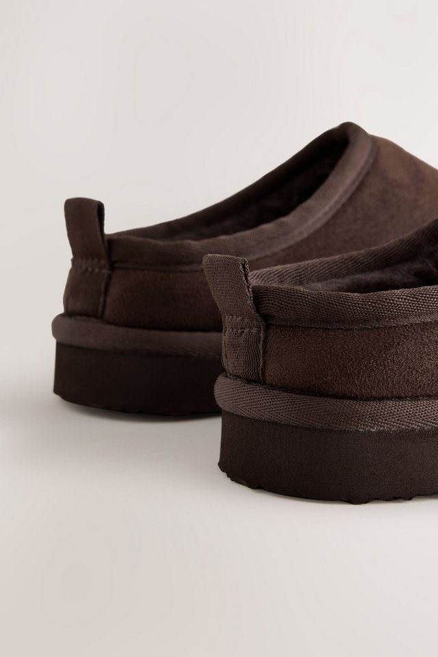 Next Flauschige Pantoffeln Hausschuh – Bild 4 von 5