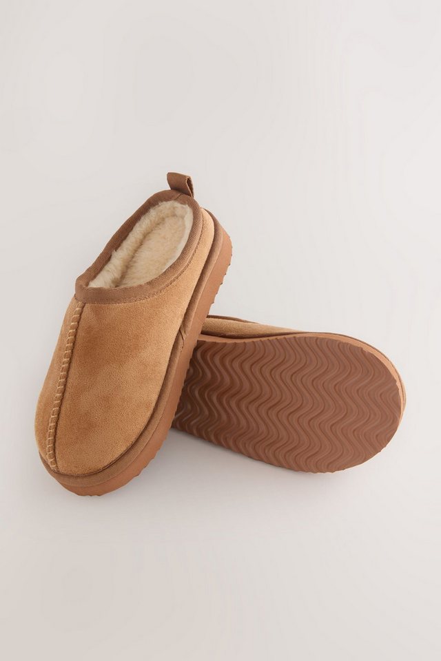 Next Flauschige Pantoffeln Hausschuh – Bild 4 von 5