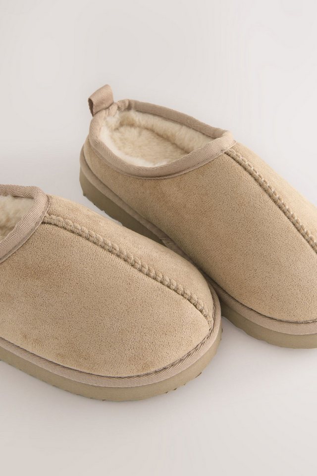 Next Flauschige Pantoffeln Hausschuh – Bild 2 von 5