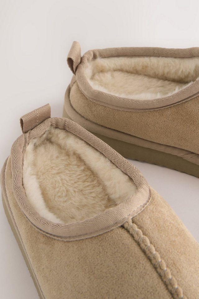Next Flauschige Pantoffeln Hausschuh – Bild 4 von 5