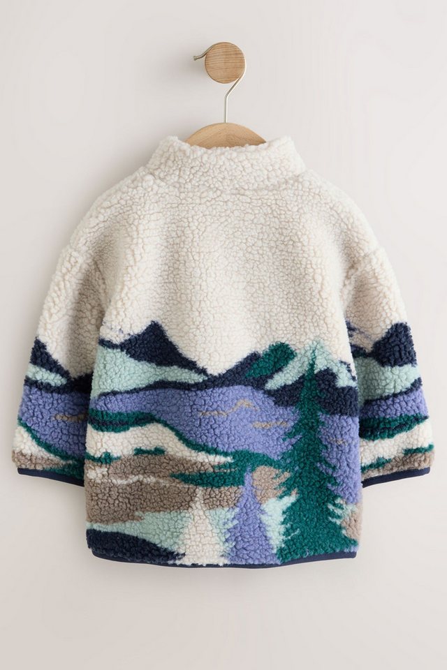 Next Fleecepullover Fleece mit Reißverschlussausschnitt (1-tlg) – Bild 2 von 5