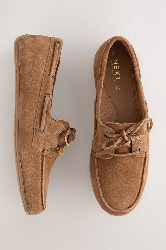 Next Forever Comfort® Bootsschuhe aus Leder, extra weit Bootsschuh – Bild 4 von 5