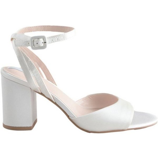 Next Forever Comfort® Brautsandalen mit Blockabsatz Sandalette