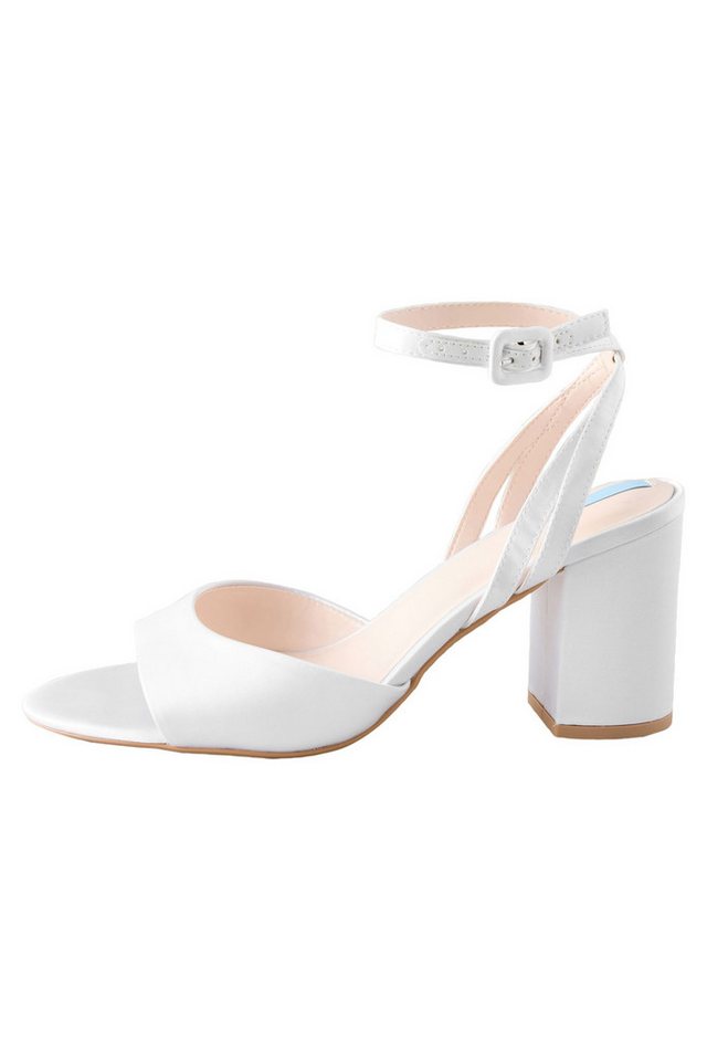 Next Forever Comfort® Brautsandalen mit Blockabsatz Sandalette – Bild 2 von 5