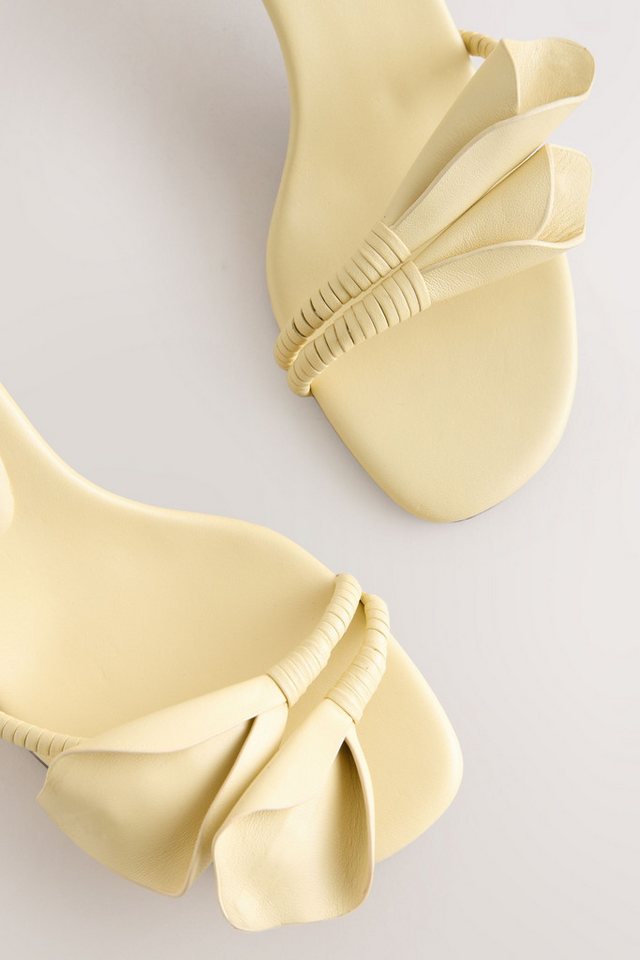 Next Forever Comfort® Ledersandaletten, Tulpen-Absatz Sandale – Bild 5 von 5