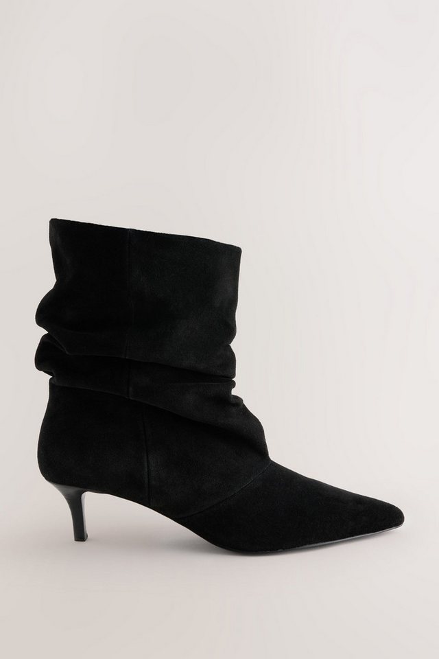 Next Forever Comfort® Lederstiefeletten mit Absatz Stiefel – Bild 2 von 5