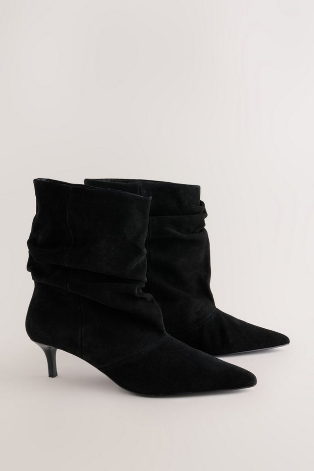 Next Forever Comfort® Lederstiefeletten mit Absatz Stiefel – Bild 3 von 5