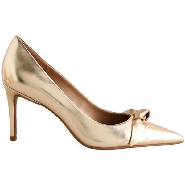 Next Forever Comfort® mittelhohe Lederpumps, Schleife Pumps