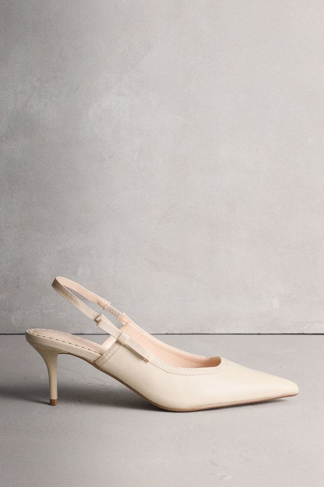 Next Forever Comfort® Spitze Slingbacks mit Schleife Slingsandale – Bild 5 von 5