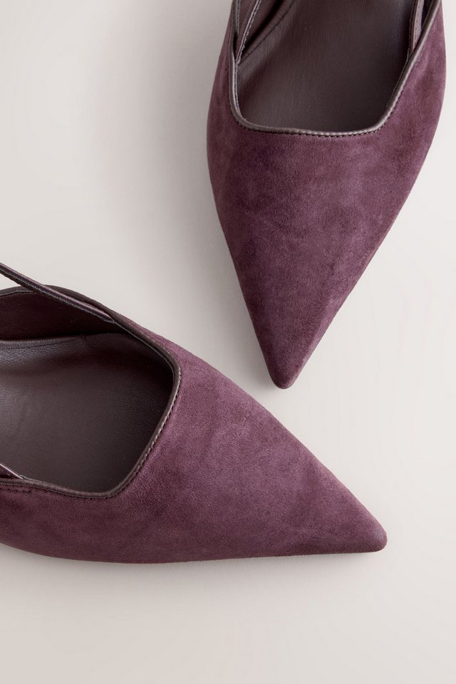 Next Forever Comfort® spitze Slingbacks mit V-Schnürung Slingsandale – Bild 2 von 5