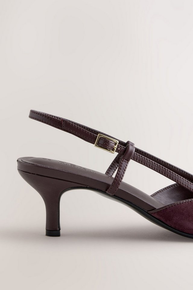 Next Forever Comfort® spitze Slingbacks mit V-Schnürung Slingsandale – Bild 4 von 5
