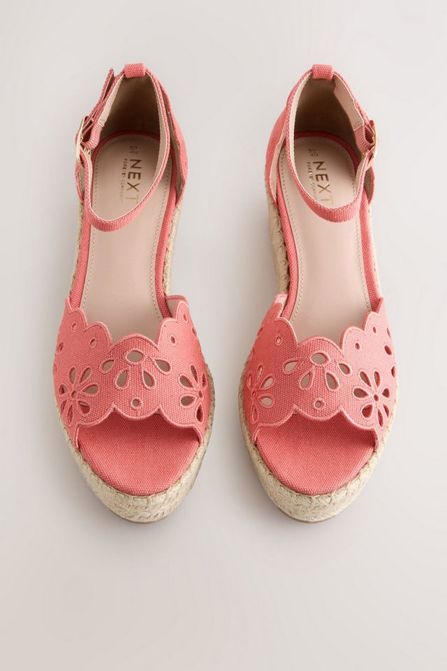 Next Forever Comfort® zehenfreie Keilabsatzschuhe Keilsandalette – Bild 3 von 5