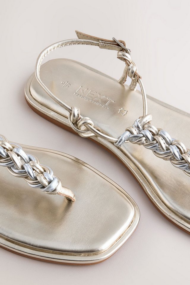 Next Forever Comfort® Zehenstegsandalen mit Webdetail Sandale – Bild 5 von 5