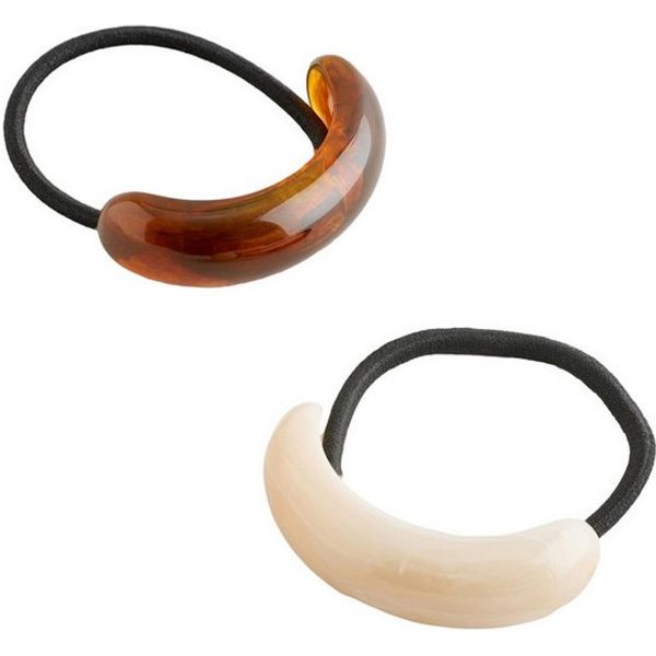Next Haargummi Haarspangen mit Kunstharz, 2er-Pack