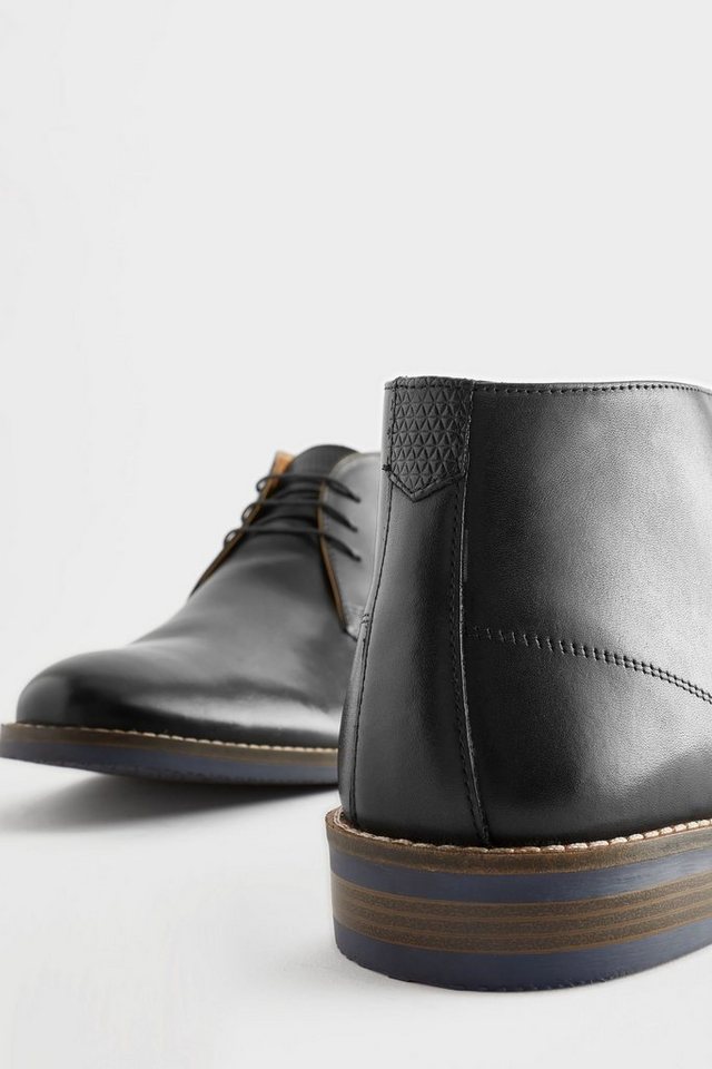Next Halbhohe Schuhe aus Leder Stiefel – Bild 2 von 5