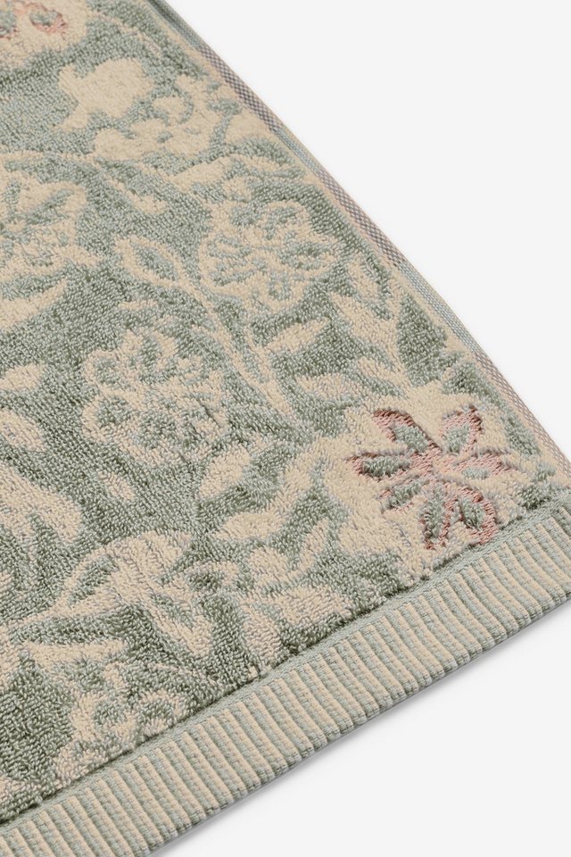 Next Handtuch Handtuch aus 100 % Baumwolle Blumenmuster, (1-St) – Bild 3 von 5