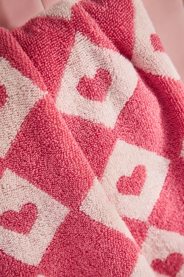 Next Handtuch Handtuch mit Herzmotiv, (1-St) – Bild 3 von 3