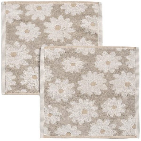 Next Handtücher 2er-Pack Waschlappen 100 % Baumwolle, (2-St)
