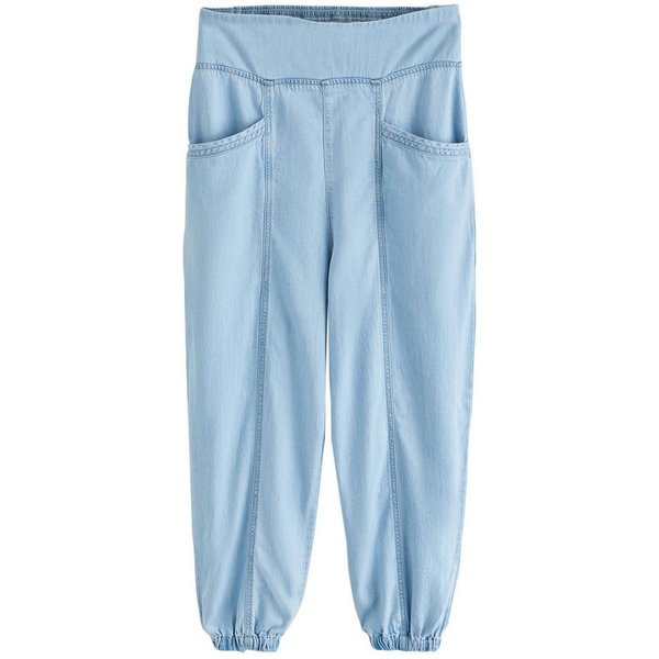 Next Haremsjeans Leichte Denim-Haremshose aus Lyocellgemisch (1-tlg)