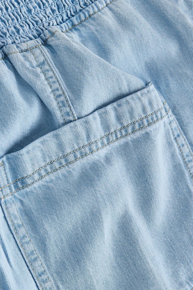 Next Haremsjeans Leichte Denim-Haremshose aus Lyocellgemisch (1-tlg) – Bild 4 von 5