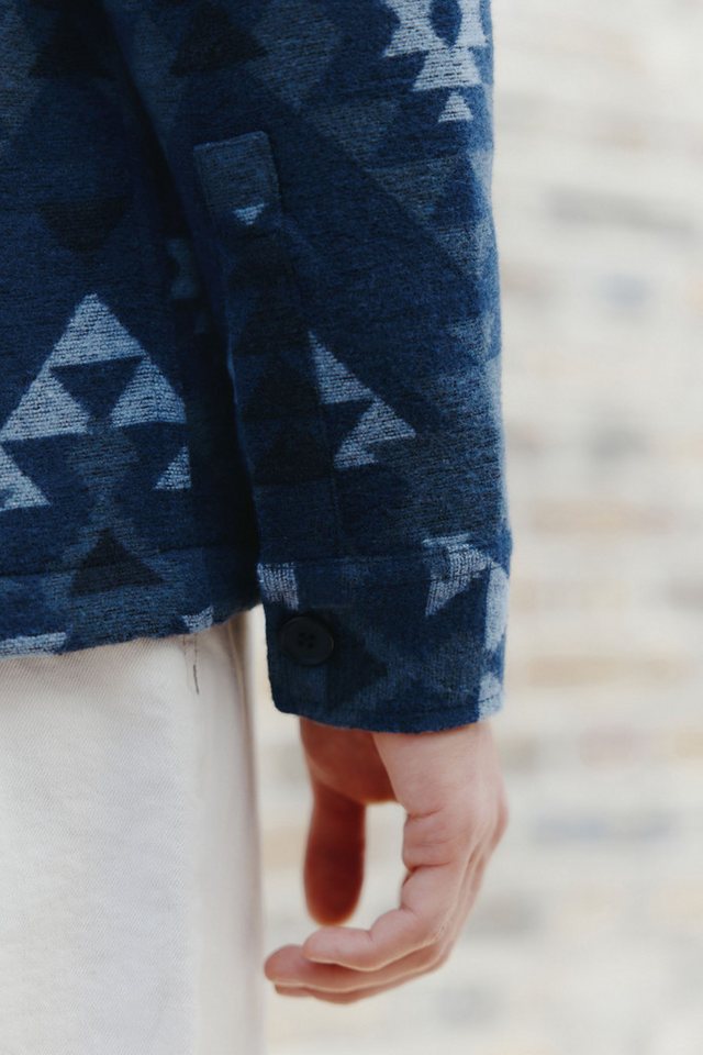 Next Hemdjacke Hemdjacke im Navajo-Stil mit Borgfutter (1-St) – Bild 3 von 5