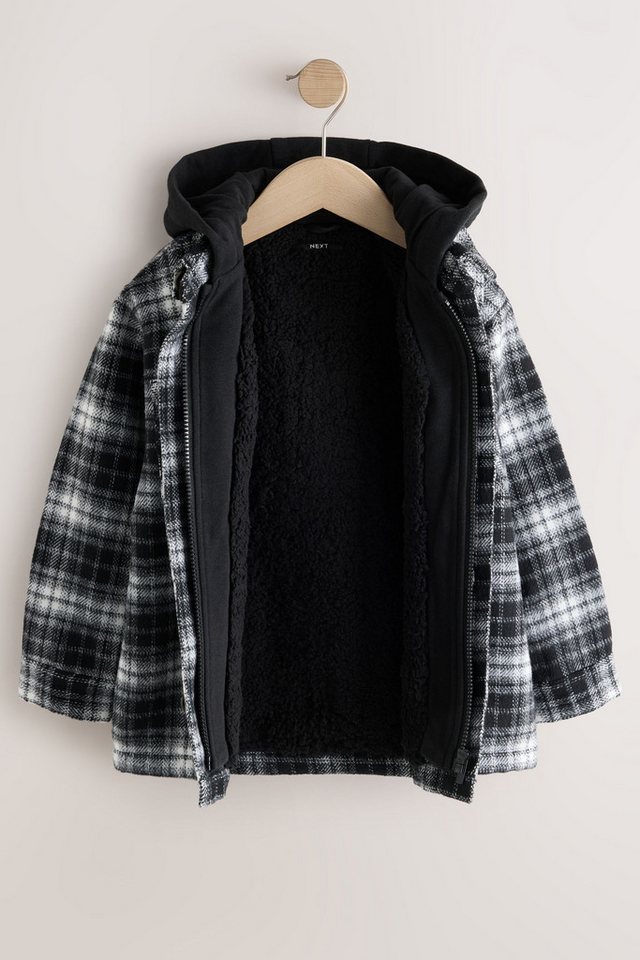 Next Hemdjacke Hemdjacke mit Kapuze und Teddyfutter (1-St) – Bild 5 von 5