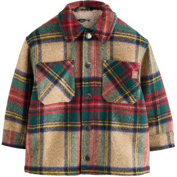 Next Hemdjacke Hemdjacke mit Teddyfellfutter (1-St)