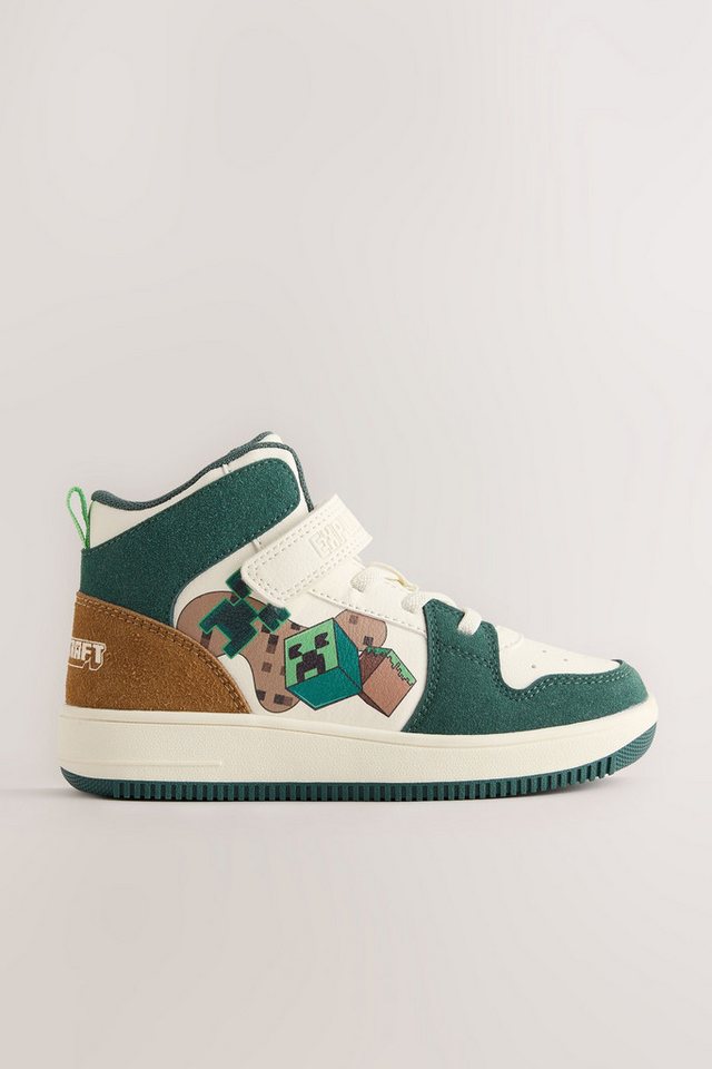 Next Hi-Top-Sneaker mit Klettverschluss, Minecraft Klettstiefel – Bild 2 von 5
